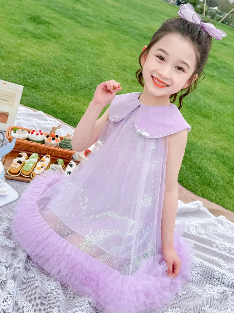 Princ Sle Me Saia Dr Verão Faionable Girls Dr Colete Top Saia Midi Bright Tead Princ Sve China Made