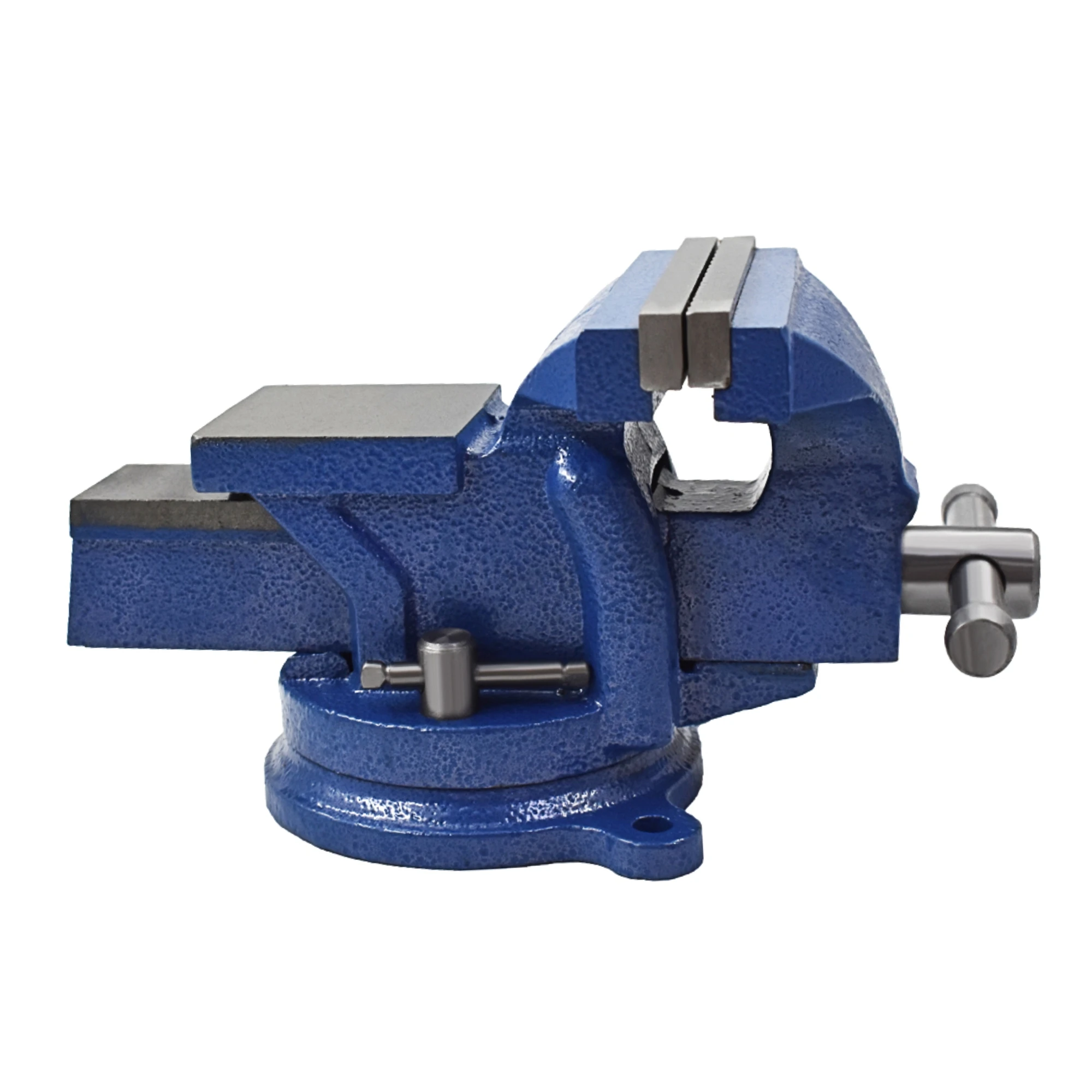 5-Inch Heavy Duty Bench Vise with 360-Degree Swivel Base and Anvil