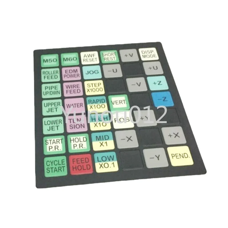 Wire Edm Membrane Sheet (keyboard Mask) A98L-0001-0992#E Keyboard Panel Control Panel for Fanuc DWC-iA,iB,iC Fanuc