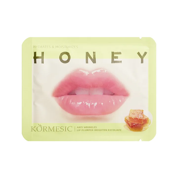 KORMESIC Watergeïnfuseerd Lip Masker Hydraterende Essentie Anti Aging Rimpel Gel Lippen Pad Patches Huidverzorging