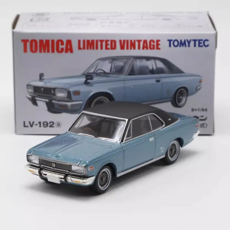 TAKARA TOMY TOMYTEC 1/64 TLV-192a Toyopet Crown Hardtop SL Blue Alloy Toy Motor Diecast Metal Model Gifts