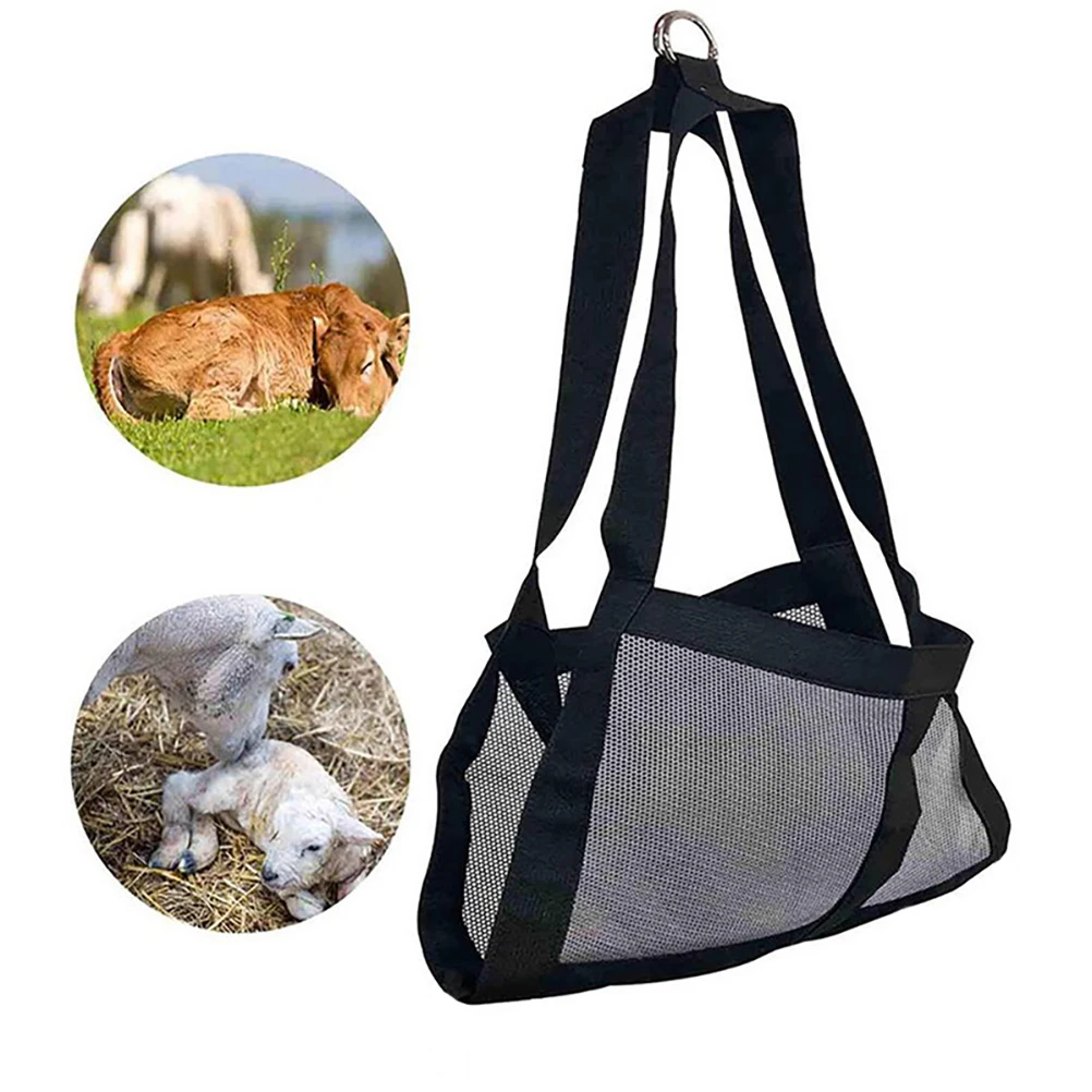 

Livestock Sling Weighing Hammock Adjustable Hanging Scale Calf Pet Alpaca Sling Newborn Lamb Nylon Small Animals Weight Scale