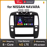 Junsun Wireless CarPlay Android Auto Car Radio for NISSAN NAVARA 2006 2007 2008 2009-2012 RDS GPS 4G WIFI Multimedia autoradio