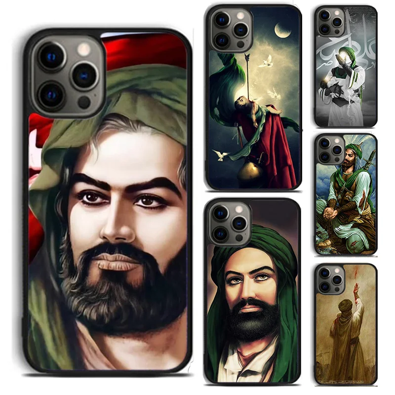 Imam Hussain Shia Ali phone Case Cover For iPhone 16 15 14 Plus X XR XS apple 16 11 12 13 mini Pro Max coque