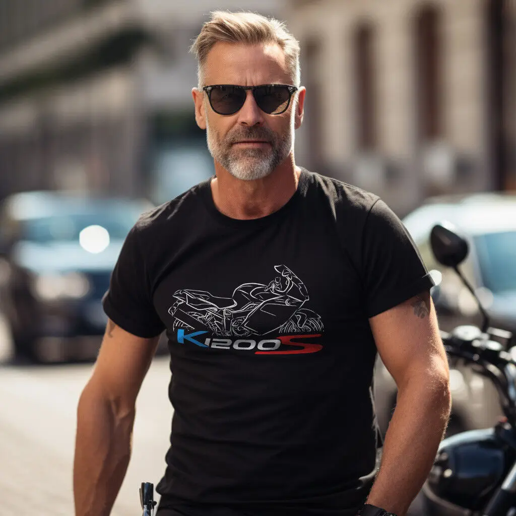 K1200S T-Shirt,  Motorcycle Tee Shirt for Riders