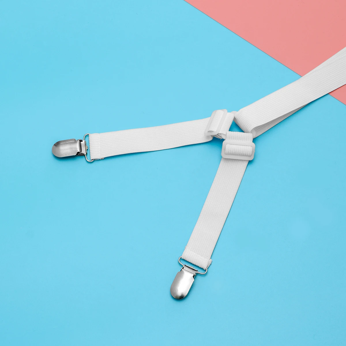 

Bed Clips Adjustable Elastic Straps Mattress Holder Fitted Sheet Grippers Corner Fasteners For Flat Sheets Duvet Covers