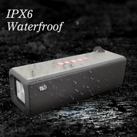 Outdoor Speaker 2400mAh Bluetooth Speaker TG271 20W Wireless Speakers Soundbar AUX TF BT USB 10W Dual Bass Column Player