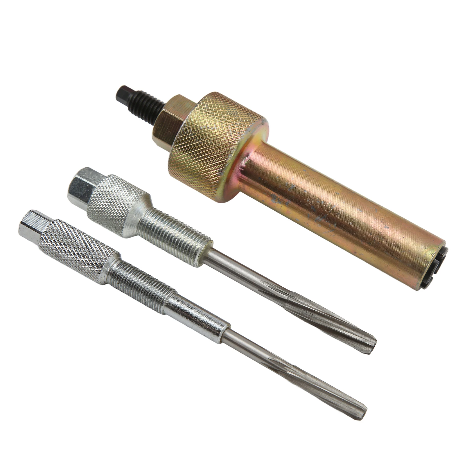 Glow Plug Puller And Reamer Set VT01563 Electrode Extracting Tool For Mercedes Benz Vehicles