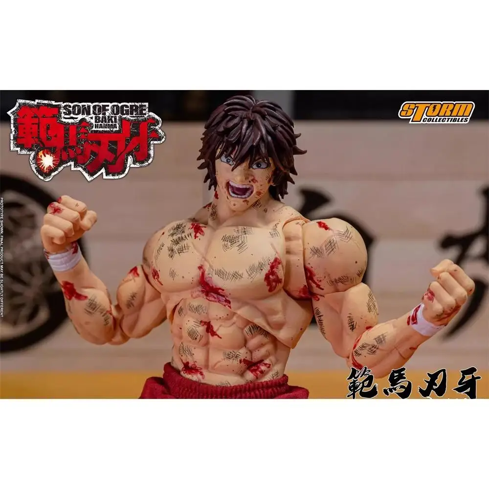 1/12 Storm Toys Fight in The Street Combat Toughy Guy Blood Version Komplettset bewegliche Actionfigur Geschenk für Fans sammeln