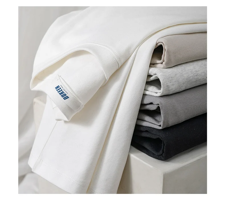 Dukeen Upf50+ Sorona Stoff Coolness T-Shirt Männer Kurzarm Sommer Sonne Eis Seide Einfarbig Antibakterielle T-shirt männer Kleidung – Detail 16