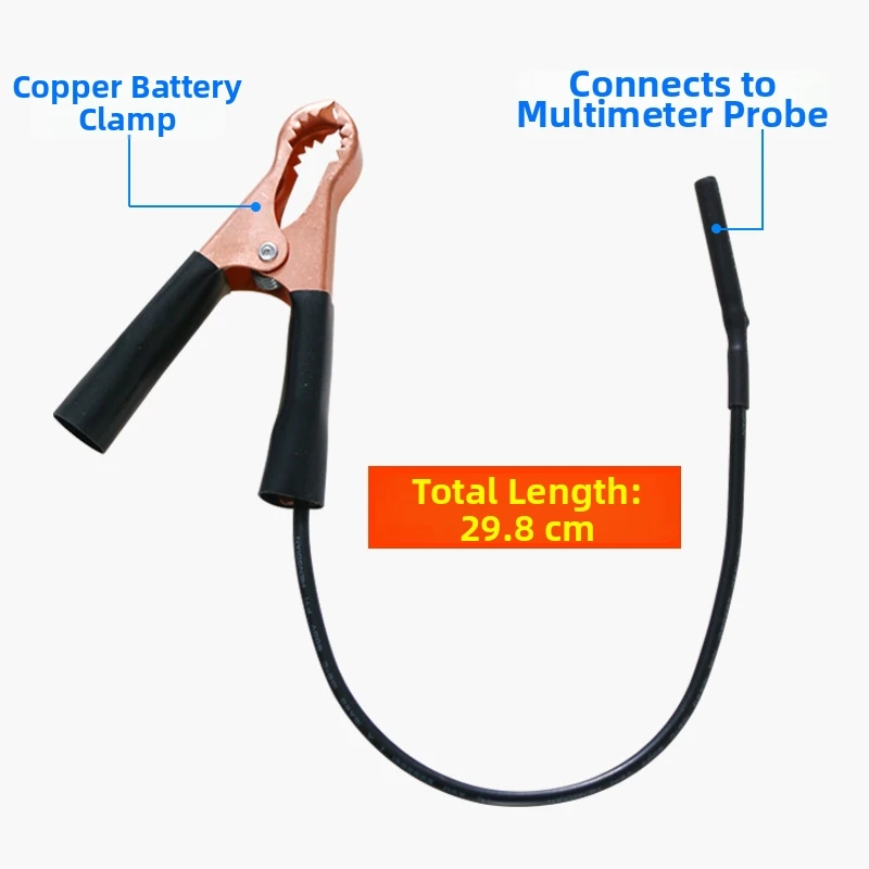 12V Car Battery Drain Tester for Detecting Excessive Parasitic Draw During Vehicle Sleep for mode with Multimeter Compatibility