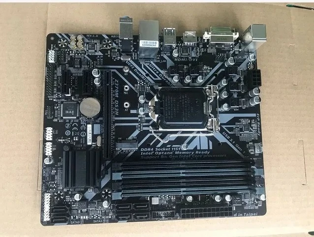 

FOR GIGABYTE Z370M-DS3H 1151 supports 6789 generation CPU with M.2 solid state interface 64GB memory