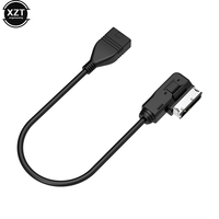 USB AUX Cable Music MDI MMI AMI to USB Female Interface Audio AUX Adapter Data Wire For AUDI For VW