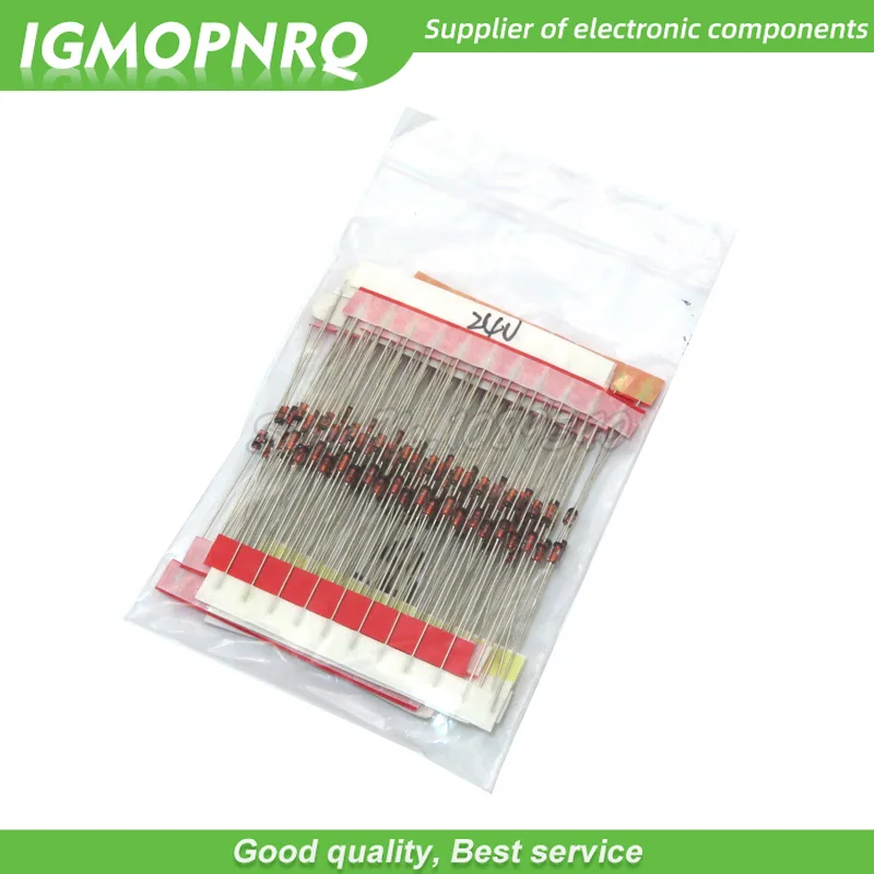 14values each 10PCS=140PCS 0.5W regulator 3.3v-30v 1/2w Zener Diode component Assorted kit 3V3 4V7 5V1 6V2 6V8 7V5 8V2 30V