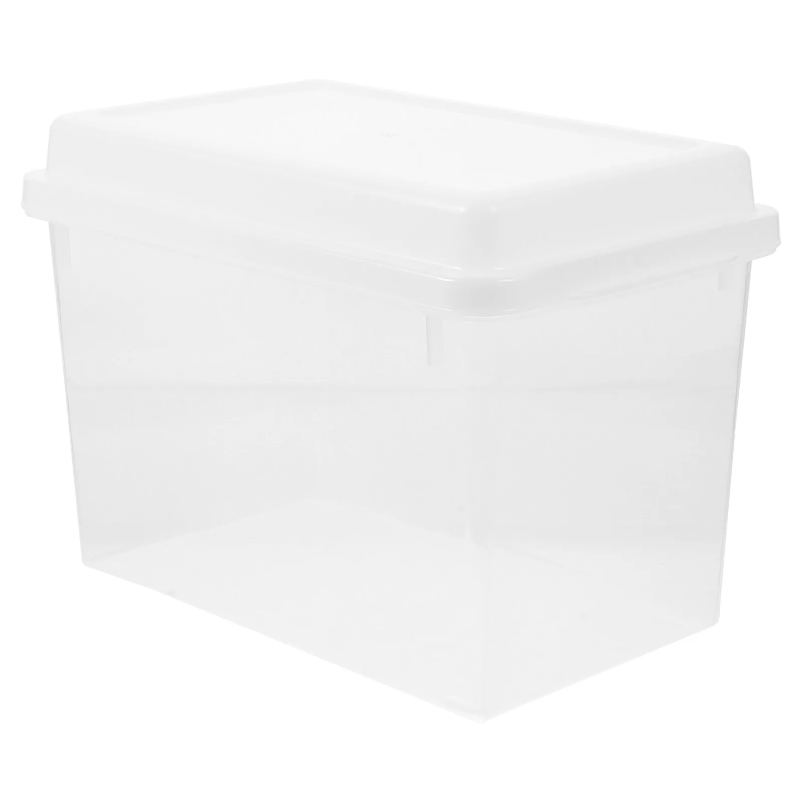 

Bread Storage 1.9L Clear Plastic Toast Container Lid for Fridge Kitchen Food Home Bakery Home Fridge Food Container Sealed