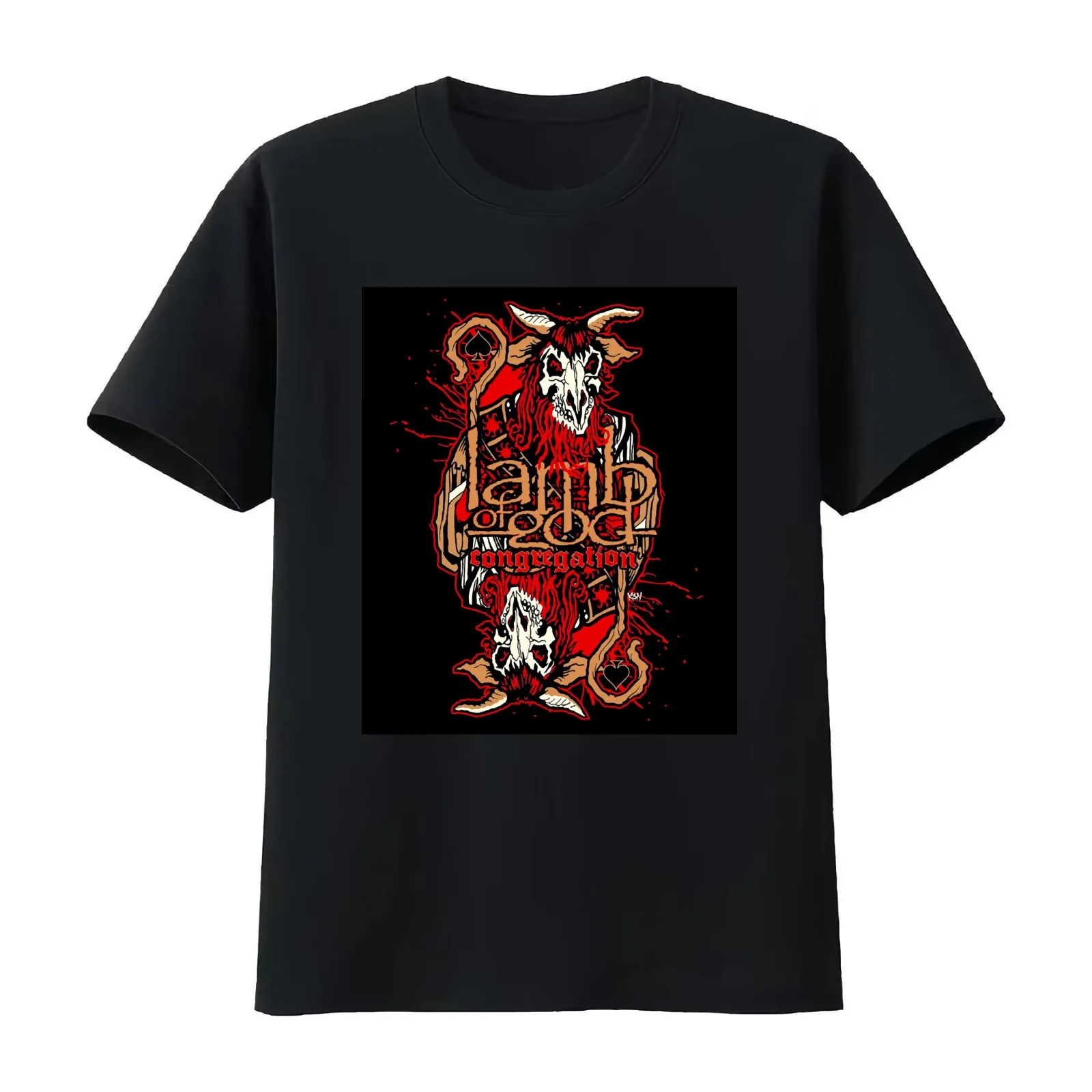 Mens Best Lamb Of God Cute Gifts T-Shirt Summer Casual Cotton Tee Oversized Streetwear Tops Vintage Graphic Print