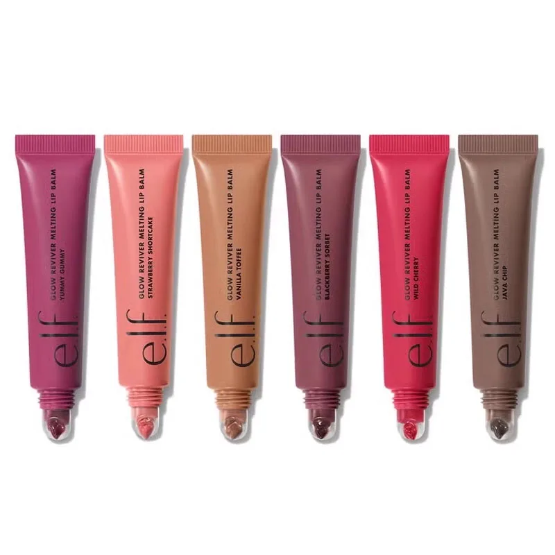 เซ็ตลิปกลอสบาล์ม 6 สี Elf - บำรุงริมฝีปากให้ชุ่มชื้น ดูอิ่มเอิบเป็นธรรมชาติ ใช้เป็นไพรเมอร์สำหรับริมฝีปากแห้ง เนื้อบางเบา ไม่เหนียวเหนอะหนะ