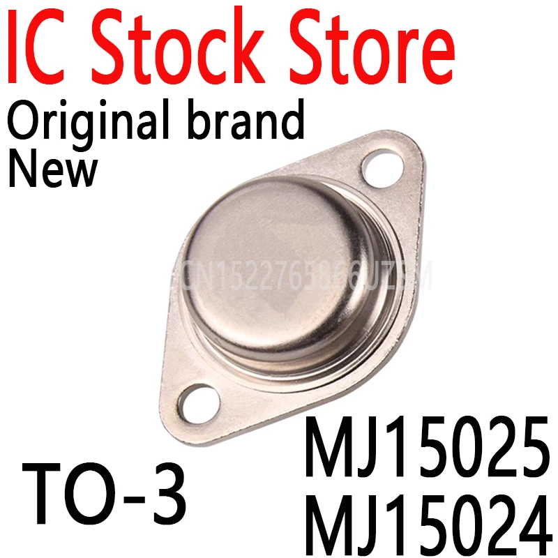 5PCS New and Original MJ15025G MJ15024G Paired Tubed High Power Transistor TO-3 MJ15025 MJ15024