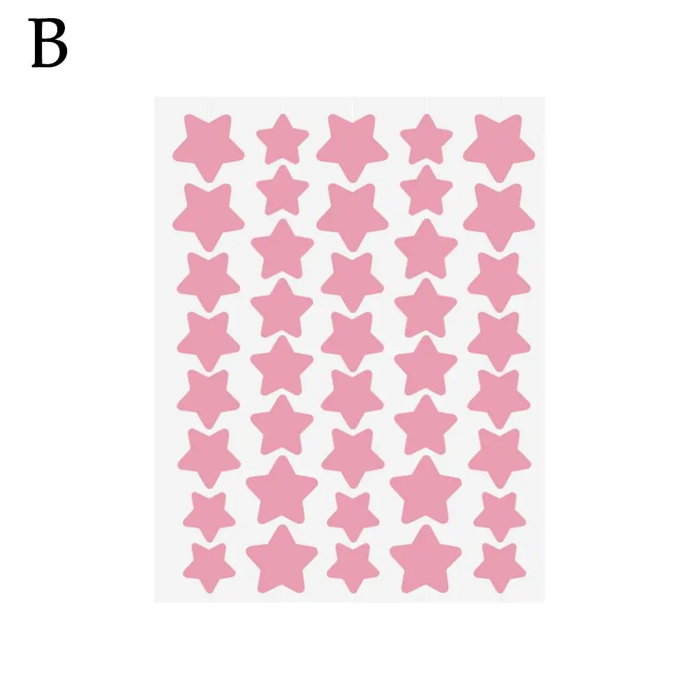 120pcs PE Invisible Acne Patch Colorful Star Pimple Patch Acne Remove Skin Care Beauty Makeup Tools