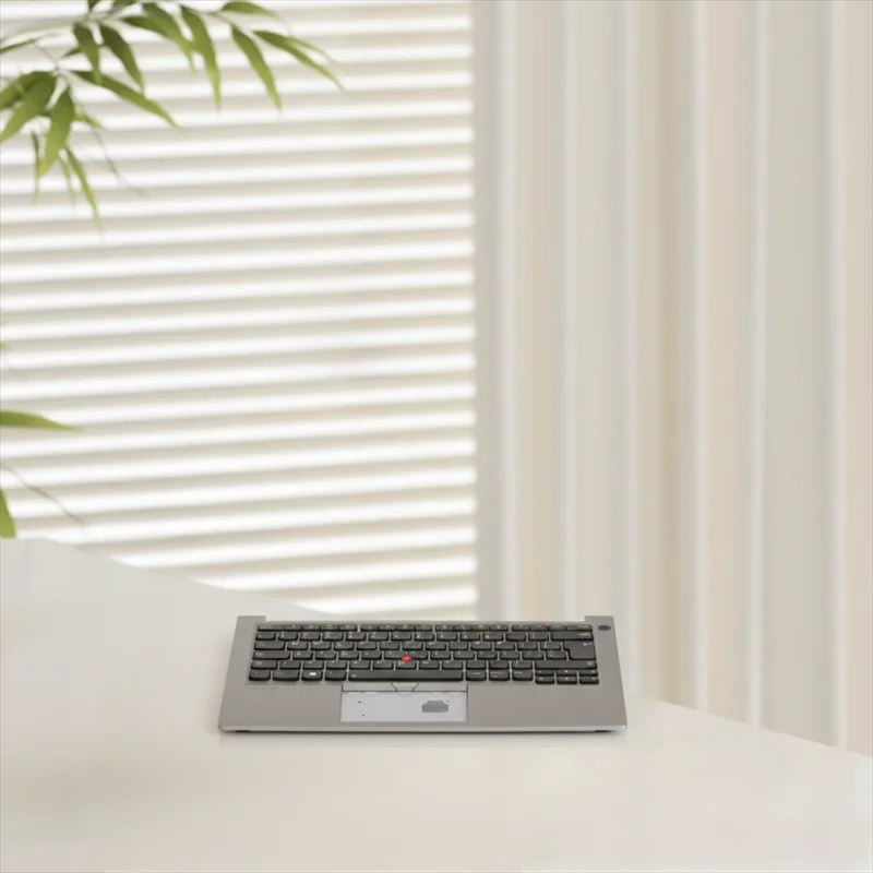 

For Lenovo Thinkpad E14 R14 Gen 1 S3 Gen 2 Keyboard Upper Case Palmrest Shell Cover Silver 5M10W64417