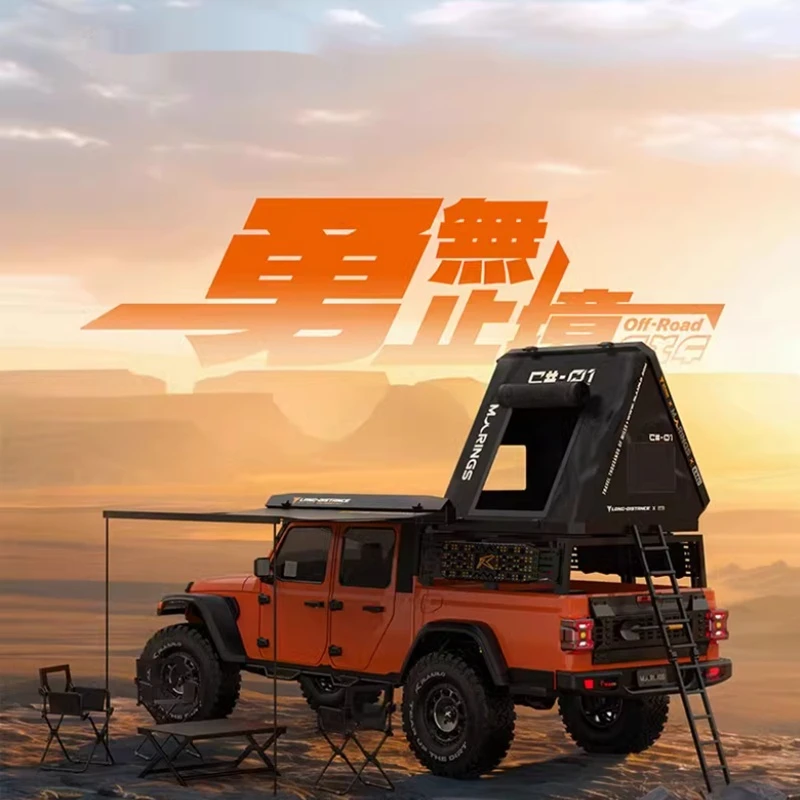 Gorący towar w magazynie: zdalnie sterowany elektryczny pojazd terenowy JK07 Pro w skali 1/7, samochód wspinaczkowy z blokadą mechanizmu różnicowego, odłączany, dwubiegowy samochód RC.