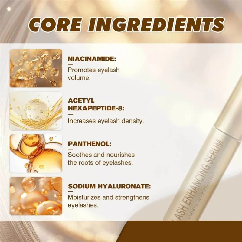 เซรั่มปลูกขนตาเร็วแบบธรรมชาติ ผลิตภัณฑ์บำรุงขนตาแบบธรรมชาติ ยาวขึ้น หนาขึ้น งอนขึ้น ทรีทเม้นต์ขนตา ผลิตภัณฑ์ดูแลดวงตา เครื่องสำอาง