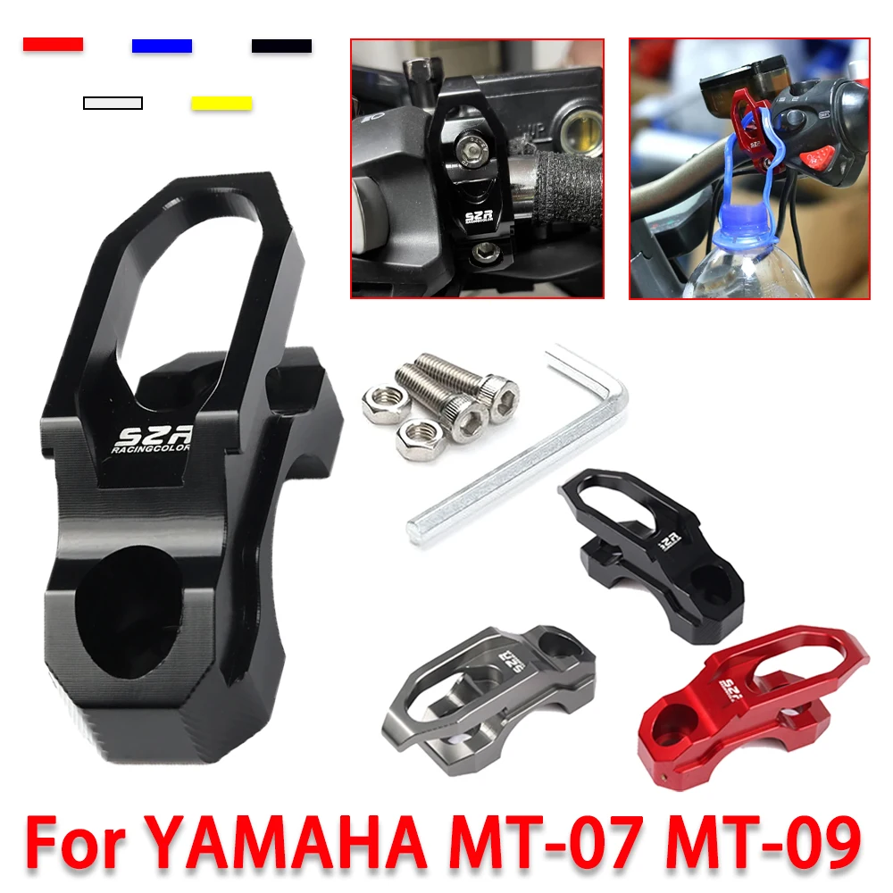 

For YAMAHA MT-07 MT-09 MT 07 09 FZ07 FZ09 MT07 MT09 22mm Motorcycle Helmet Hook luggage Bag Wall Hook Holder Hanger Accessories