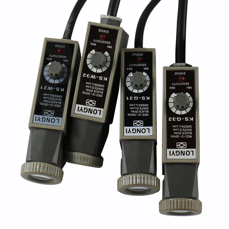 

Electric switch color mark sensor KS-G32 W32 G21 W21 deviation correction tracking photoelectric eye bag making machine