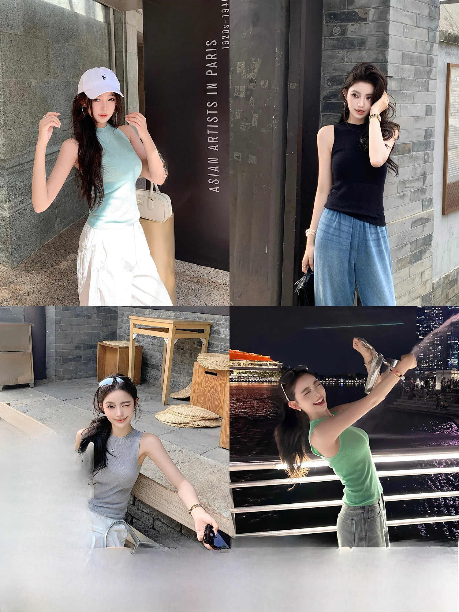 Lilylikes Basic Chic High Quality Acetate Lyocell Vest Elegant Pure Color Outerwear Women's Fashion Versatile Style