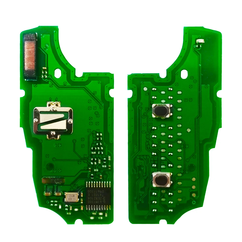 XNRKEY-llave remota para coche, carcasa de repuesto para Renault Dacia Logan 2 Logan II 433-2018, Chip 4A, 2020 MHz PCF7961M