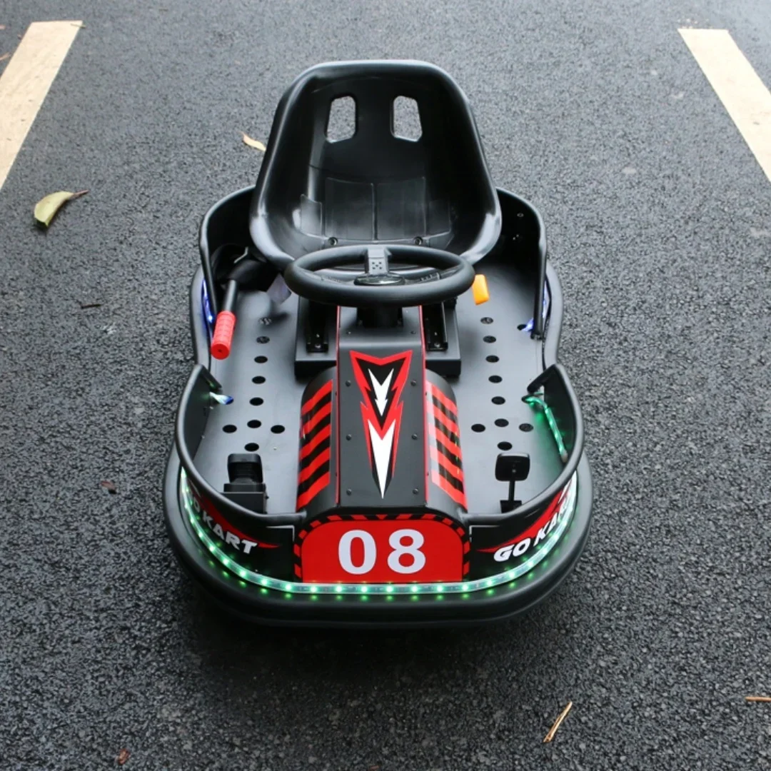 High Speed Fast Charging 36V 36Ah 500W 3 Wheels Drift Electric Children Go Karts for Playground