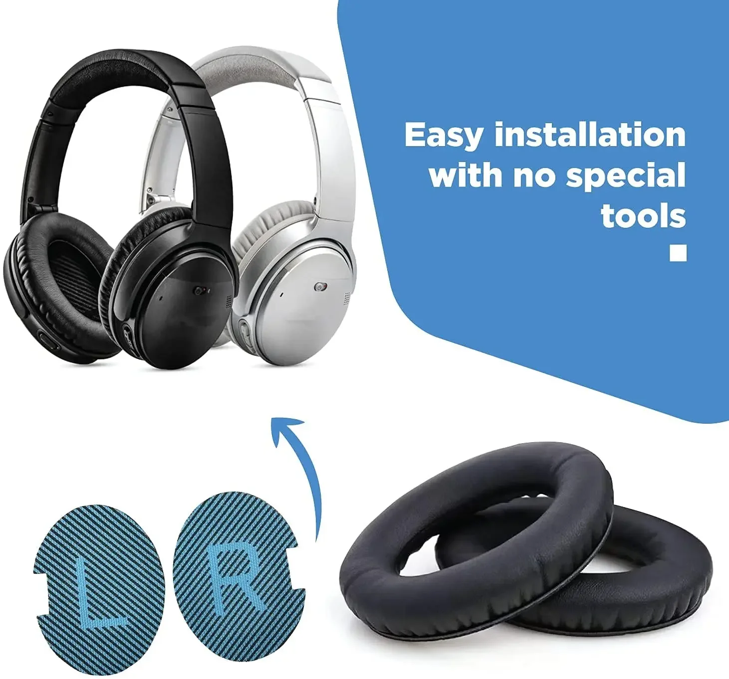Cuscinetti Auricolari Di Ricambio Per Bose: Comfort E Qualità Come Gli Originali! - 4