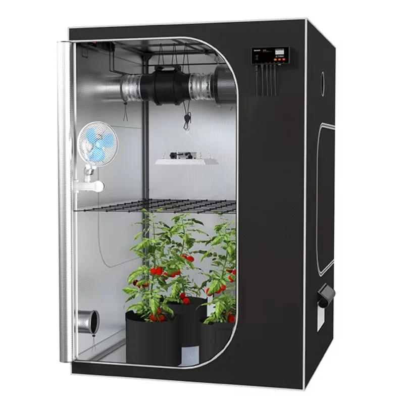 Najlepiej sprzedający się zestaw do uprawy hydroponicznej 90x90x180cm z inteligentnym sterowaniem, kompletny, do uprawy roślin, 2024