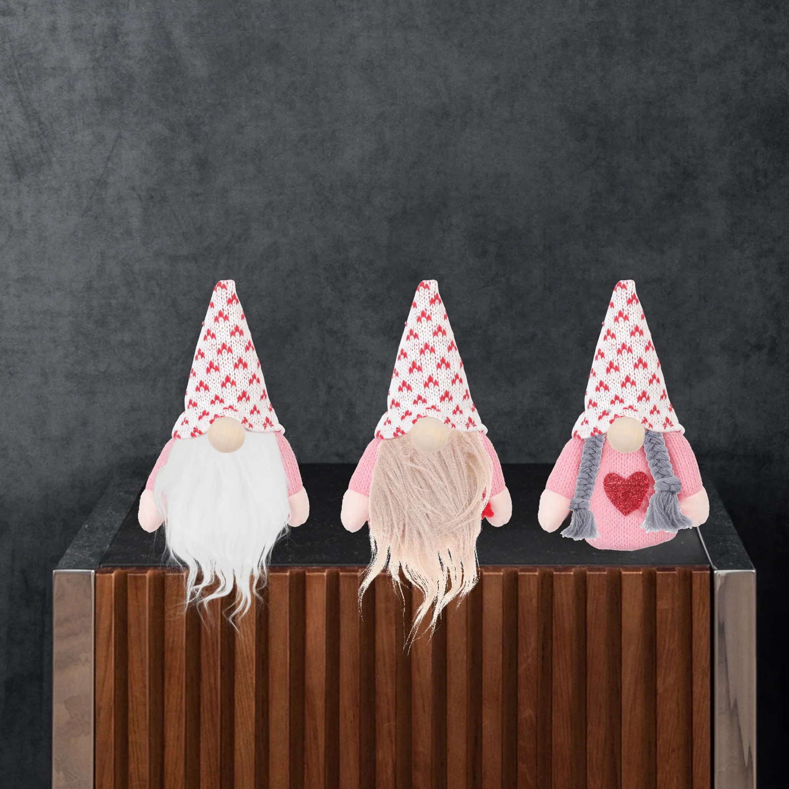 1 set di materiale per barba da gnomo pretagliato, morbido e delicato sulla pelle, per la produzione di gnomi fai da te, set decorativo caldo e confortevole