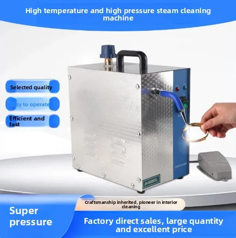 2l Steam Cleaner, Steam Jet 1300w Small Engine Stainless Steel for Jewelry Electroplating Wholesale Price