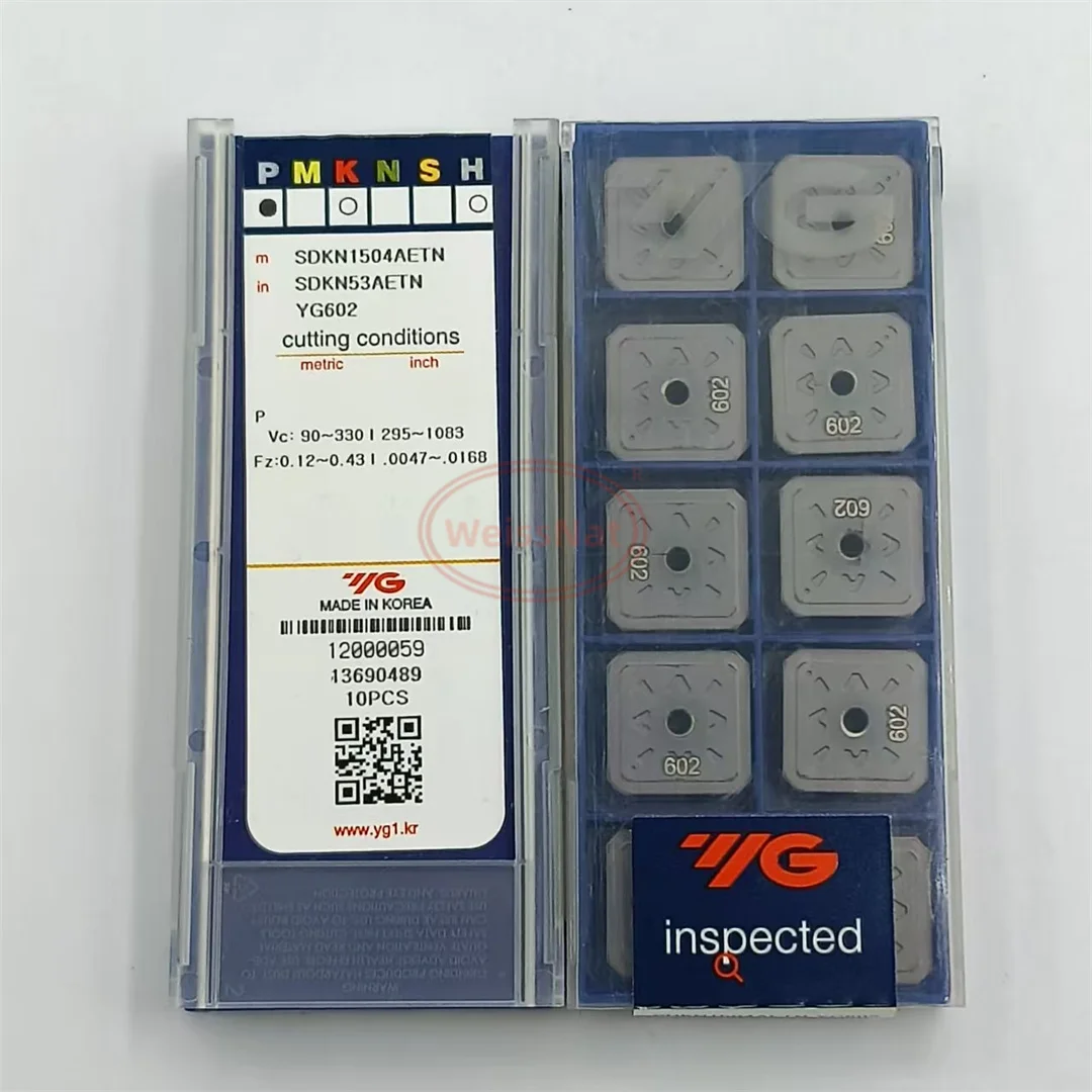 YG-1 SEKN1203AFTN SDKN1203AETN SDKN1504AETN SEKR1203AFTN YG602