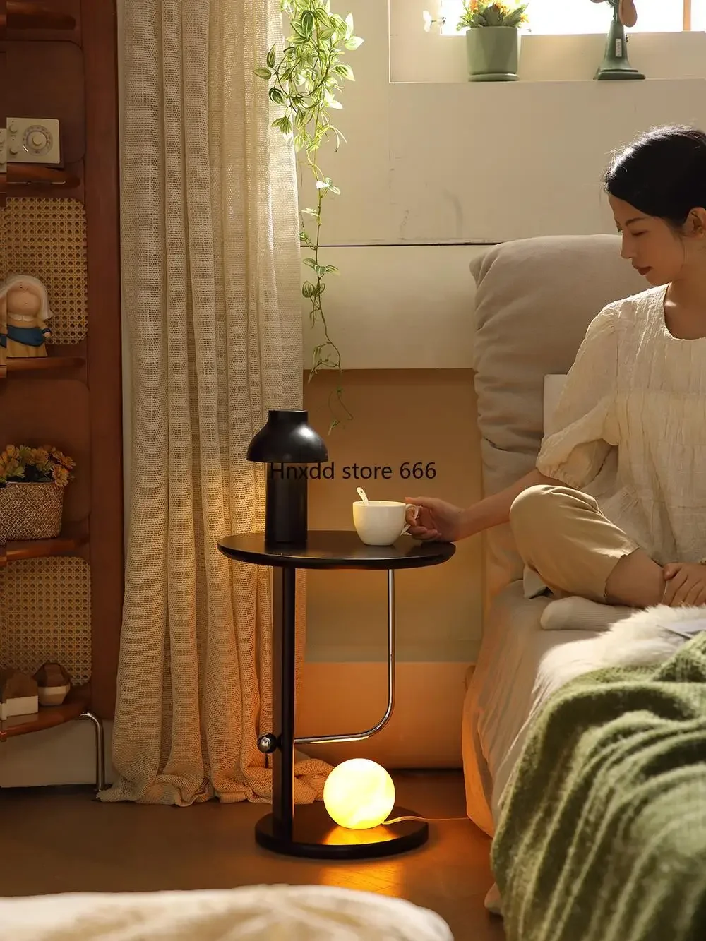 Medieval small alternative shelf bedside table