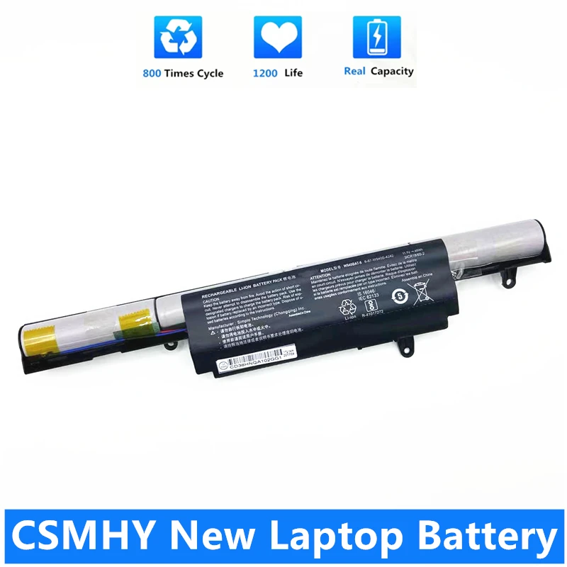 

CSMHY New W940BAT-6 laptop batteries for Clevo 6-87-W940S-4UF,W940BAT-3,6-87-W940S-4271,W940BAT-6 11.1V