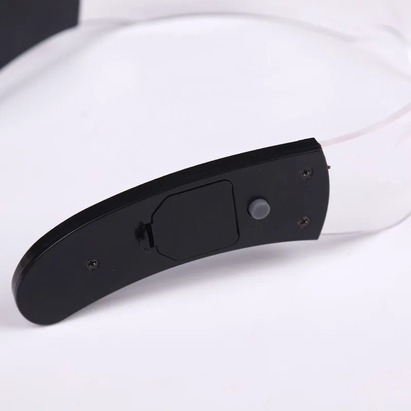 نظارات LED رائعة بإضاءة الخيال العلمي لدعائم التصوير الفوتوغرافي مع تأثيرات ضوء قوس قزح ومهرجان الموسيقى والحفلات الأساسية #5