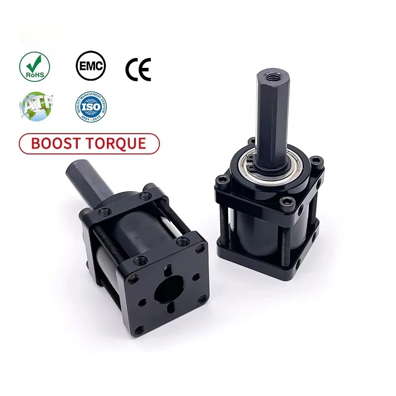 

4:1 Ratio Planetary Gearbox Dual Shaft Speed Reducer Speed Increaser High Precision Reduction Transmission Gear Box