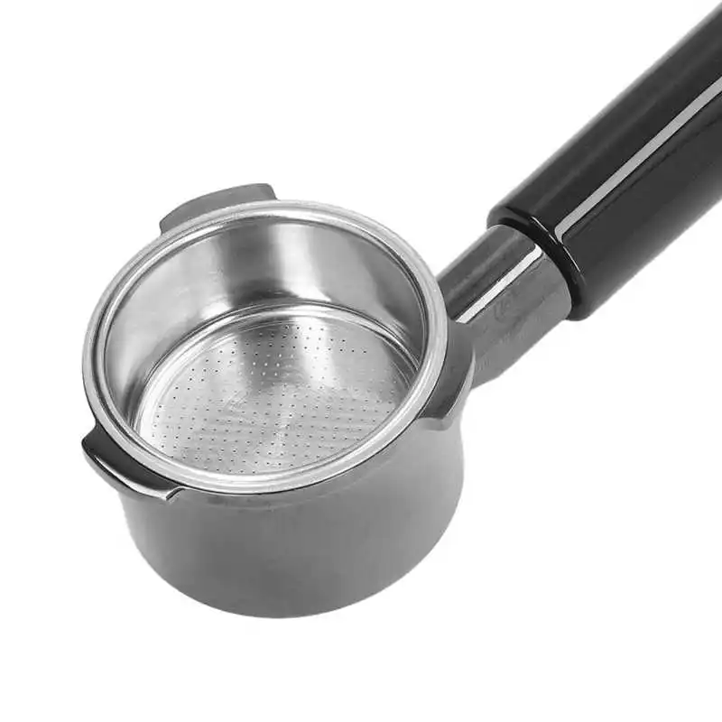 Portafiltro de café de aleación de Zinc, 51mm, sin fondo, 3 orejas con mango, piezas de máquina de café