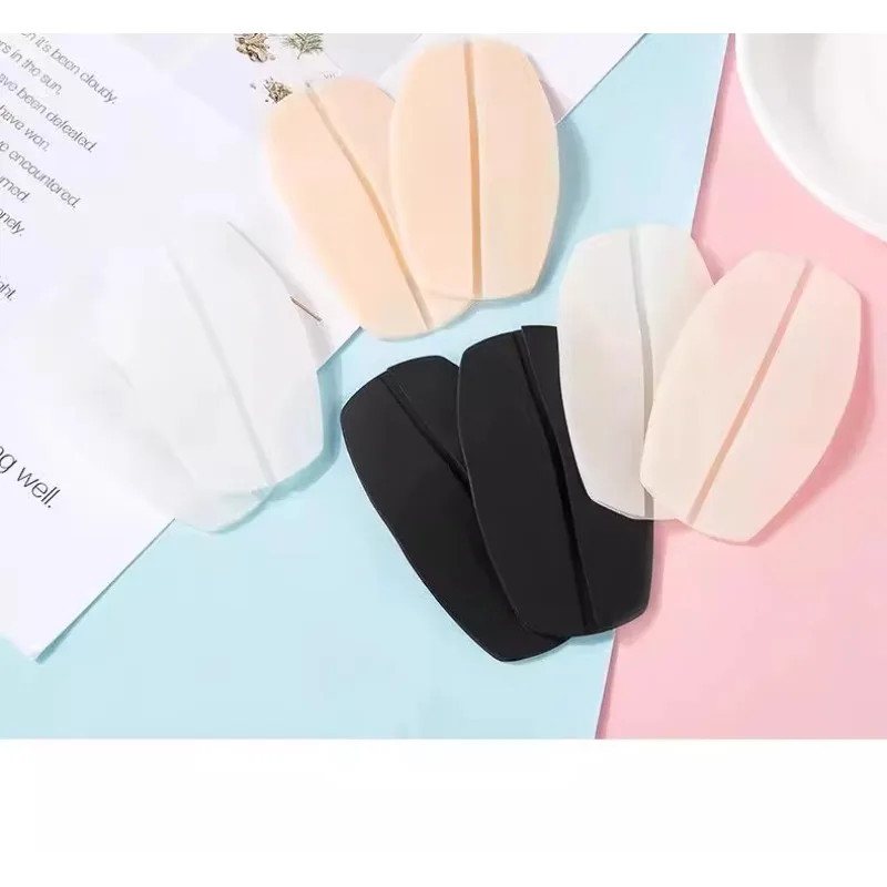 ซิลิโคน Bra สายคล้องผู้ถือลื่นไหล่ที่มองไม่เห็นผู้หญิงปรับสายคล้องคลิปชุดชั้นใน Anti-SLIP สนับสนุนสบาย