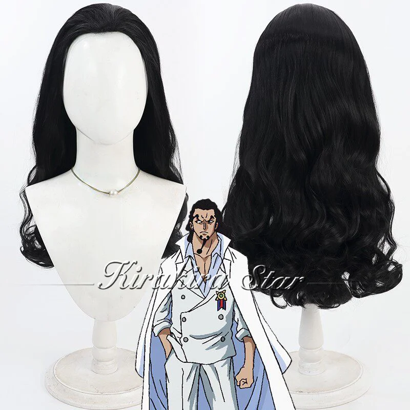 

Anime Massacre Rob Lucci Cosplay Wig Robu Rutchi Cosplay Wig Black Hair Wig Stage Role Play For Hallowmas Party Adult Unisex