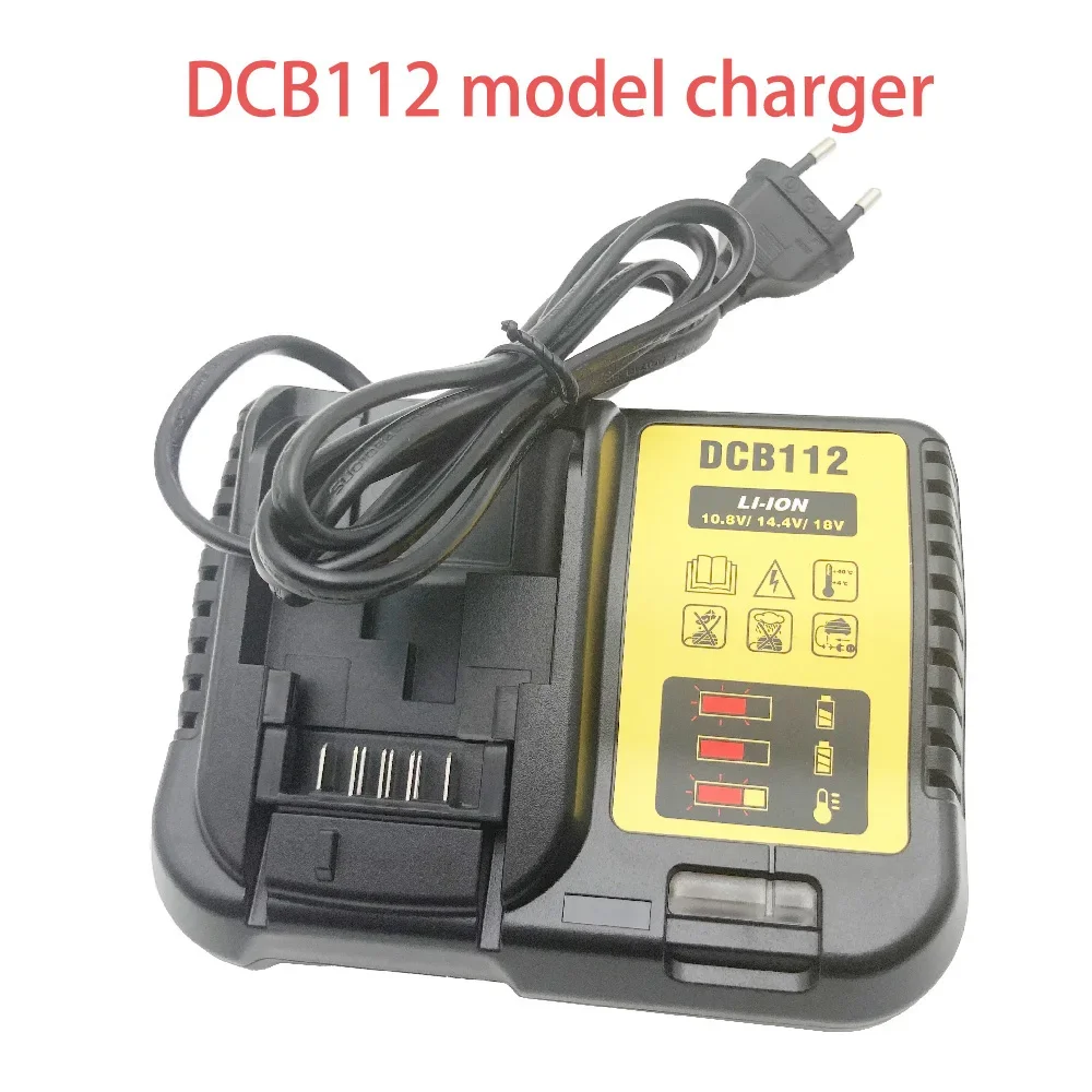 3A 18V 21V for Dawalt  impact machine, electric drill, hammer, horse saw and other tools lithium batteries，DCB112 model charger