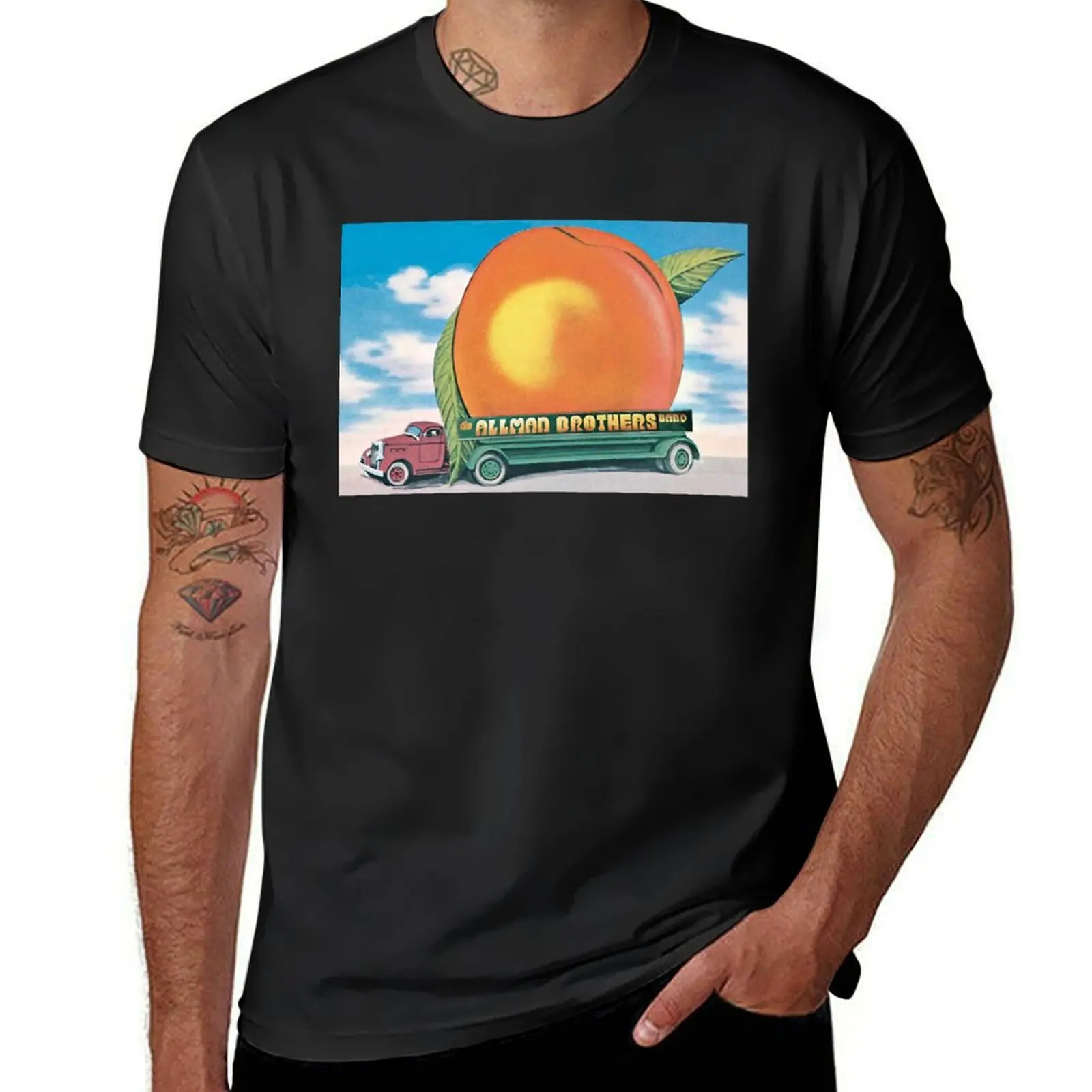 Eat a Peach Zoom The T-Shirt Short sleeve tee kawaii clothes customs mens clothes