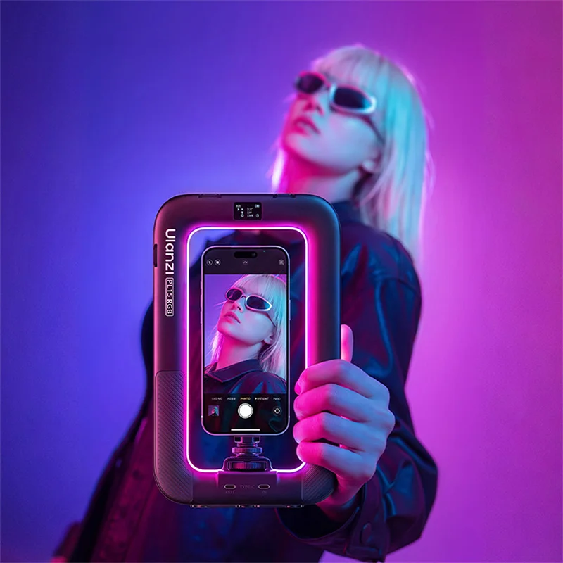 Ulanzi PL15RGB Handheld RGB Ring Light product image from NOVA18
