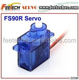 10 Uds FEETECH FS90R Micro 9g Servo para Mini Robot
