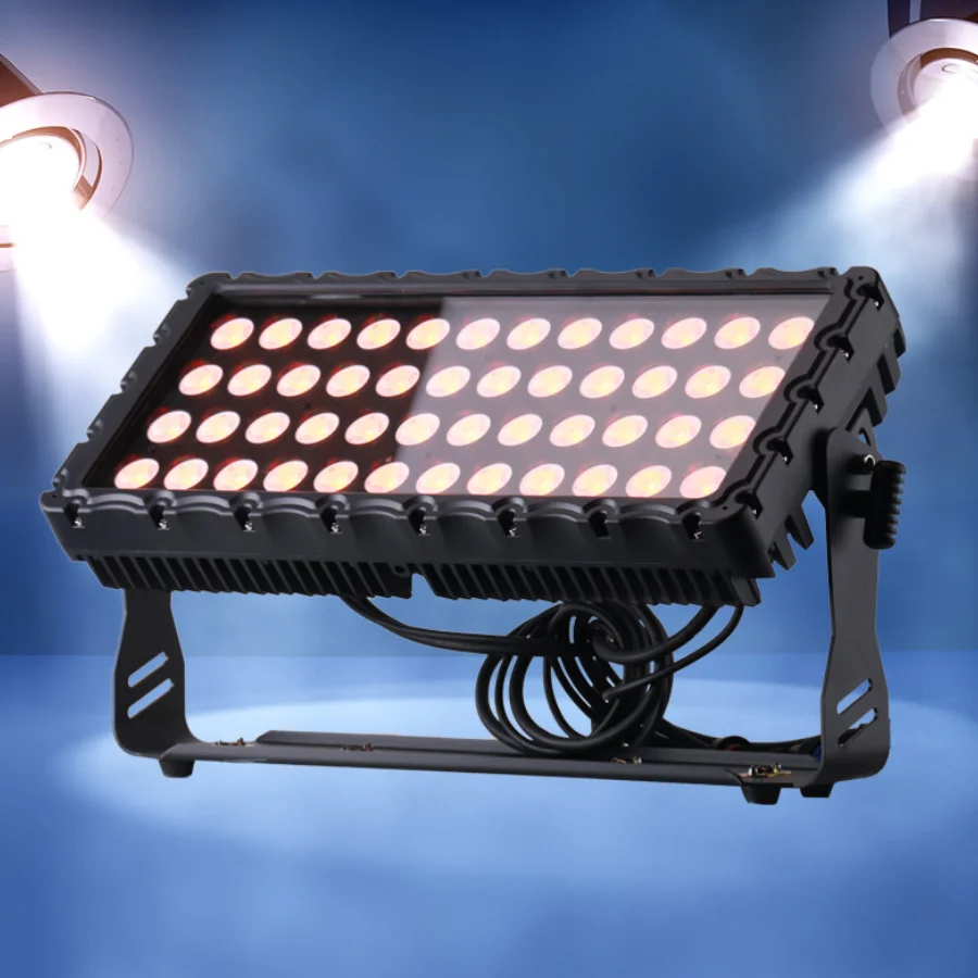 48x10W RGBW Waterproof City color LED Wall Wash light For stage show atmosphere scenic area outdoor lighting lights