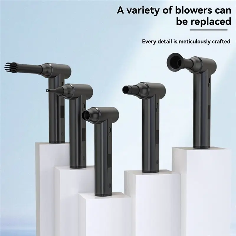 ABJY-مروحة نفاثة بشاشة LED بدون فرش، منفاخ هواء كهربائي صغير توربو لإزالة الغبار #3