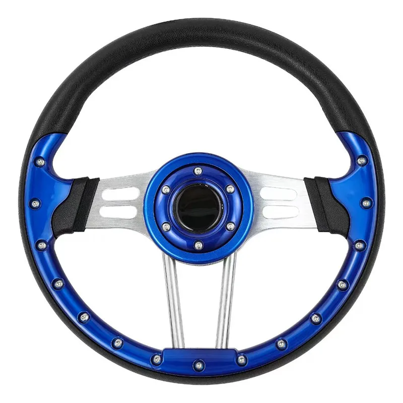 Neutral 350mm Steering Wheel, Suitable for Ezgo Yamaha Clubcar Golf Cart